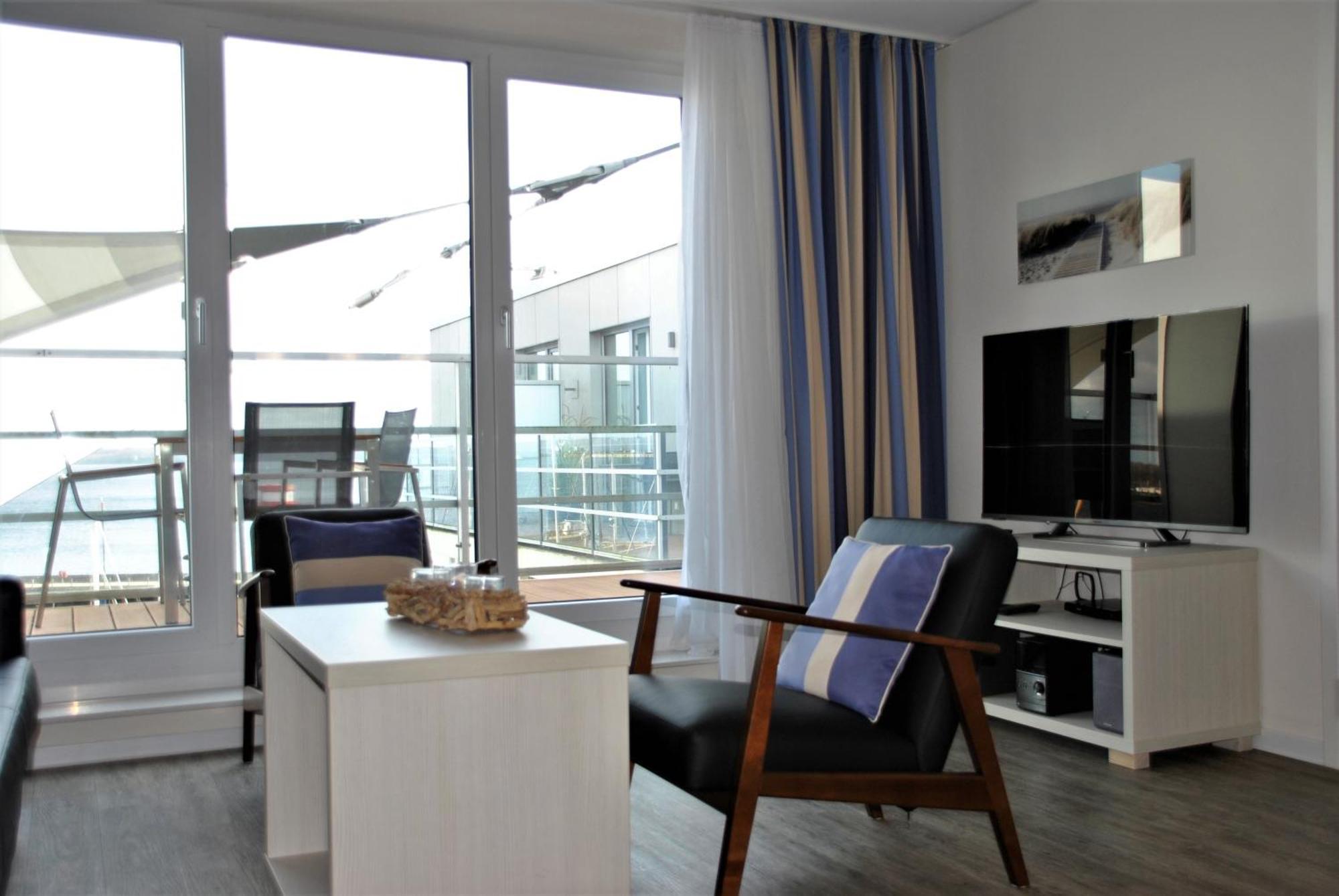 Apartment 42 "Segler", Mit Sauna, Blickrichtung Offene See Екернферде Екстер'єр фото